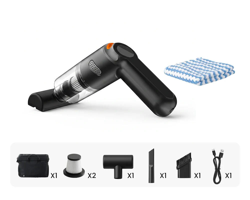 ⏳Time-Limited Special⏰Cordless car vacuum – 10000Pa suction, lightweight, long battery life!🚗💨