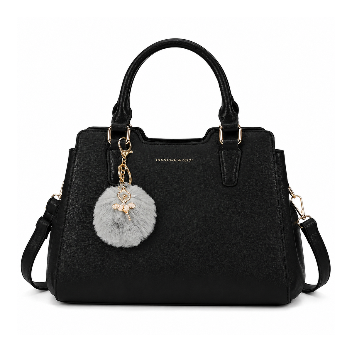 Women's Waterproof Quilted Bag with Pocket