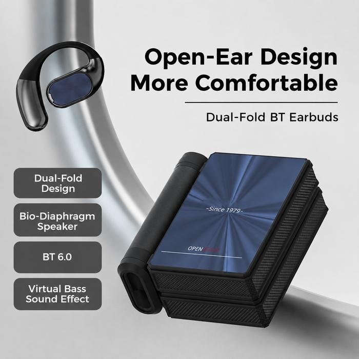 ⏳Time-Limited Special⏰Wireless Noise-Canceling Bluetooth 6.0 Earbuds 🥤, 145-Hour Ultra-Long Battery Life 🥳, IPX5 Waterproof Sports Earphones 🚲