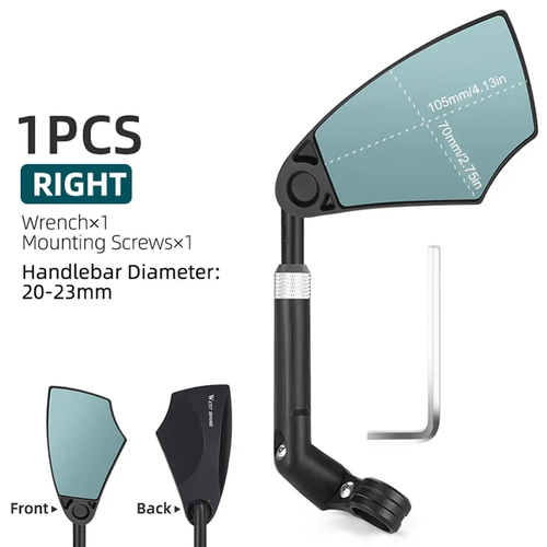 Adjustable HD Handlebar Bike Mirror