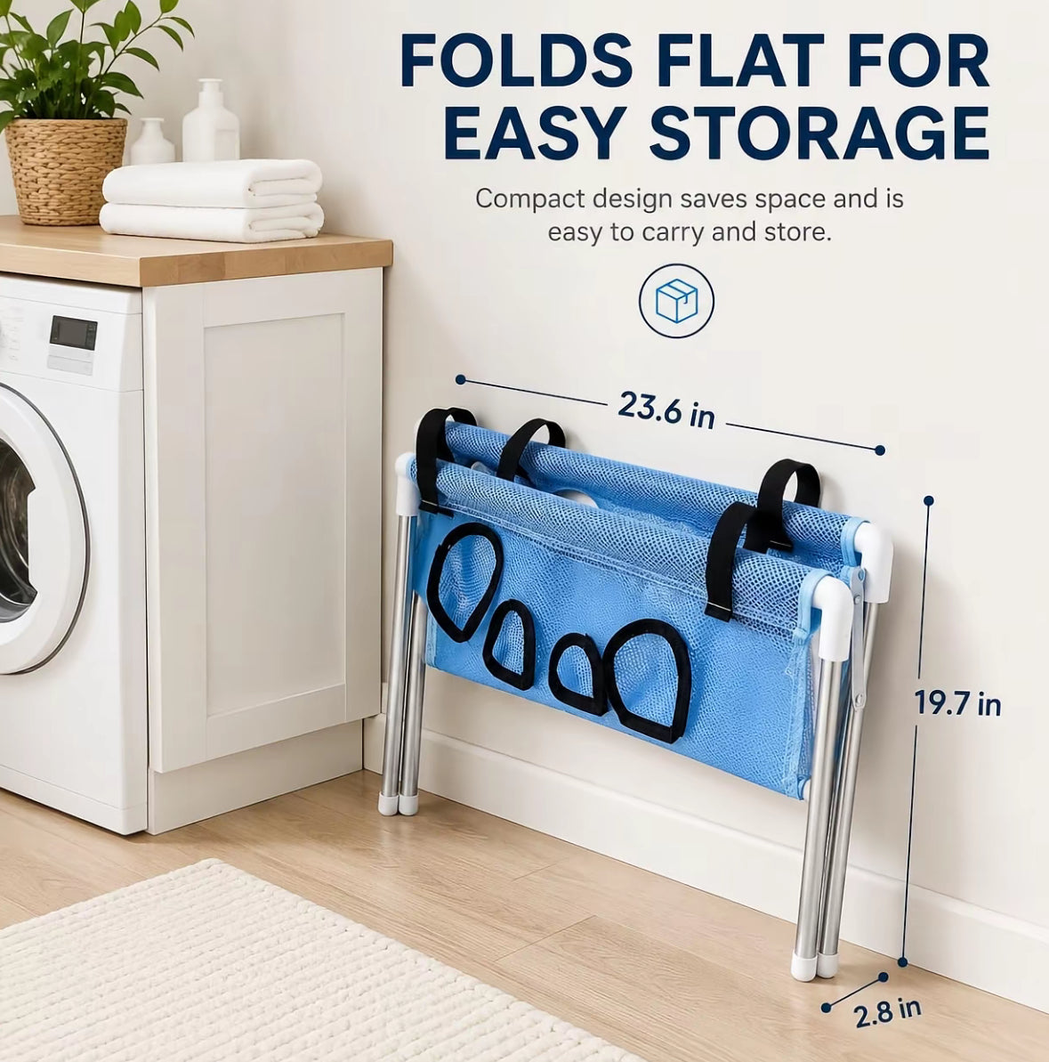 Hands-Free Pet Bathing & Grooming Stand – Foldable 2-in-1 Support Table for Small Dogs & Cats