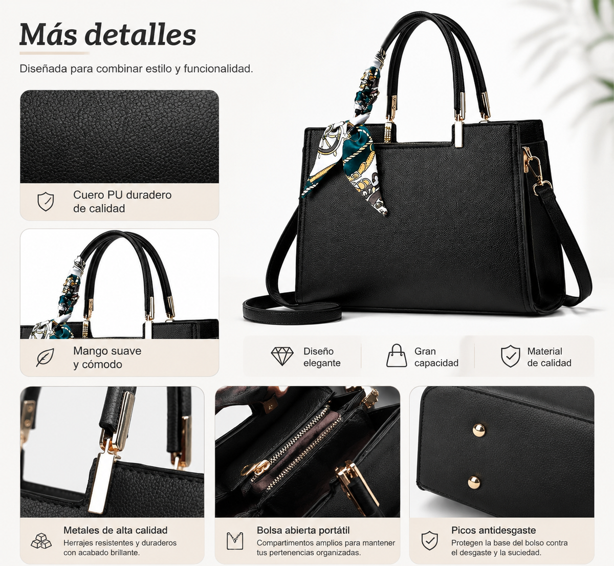 Elegant Women's Tote Bag – Modern Large-Capacity Design with a Premium Look