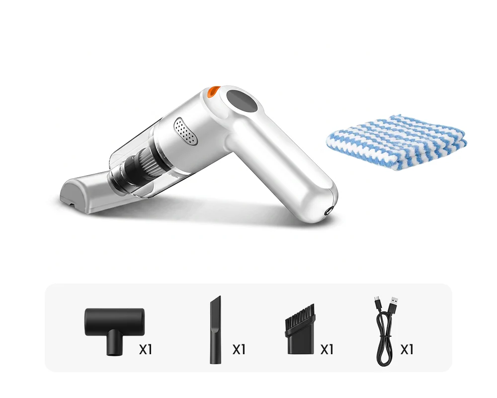 ⏳Time-Limited Special⏰Cordless car vacuum – 10000Pa suction, lightweight, long battery life!🚗💨
