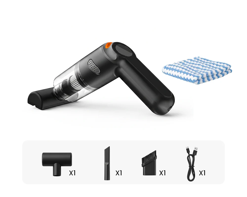 ⏳Time-Limited Special⏰Cordless car vacuum – 10000Pa suction, lightweight, long battery life!🚗💨